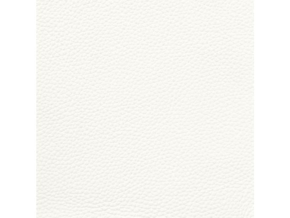 Fauteuil en cuir Margaret - Blanc