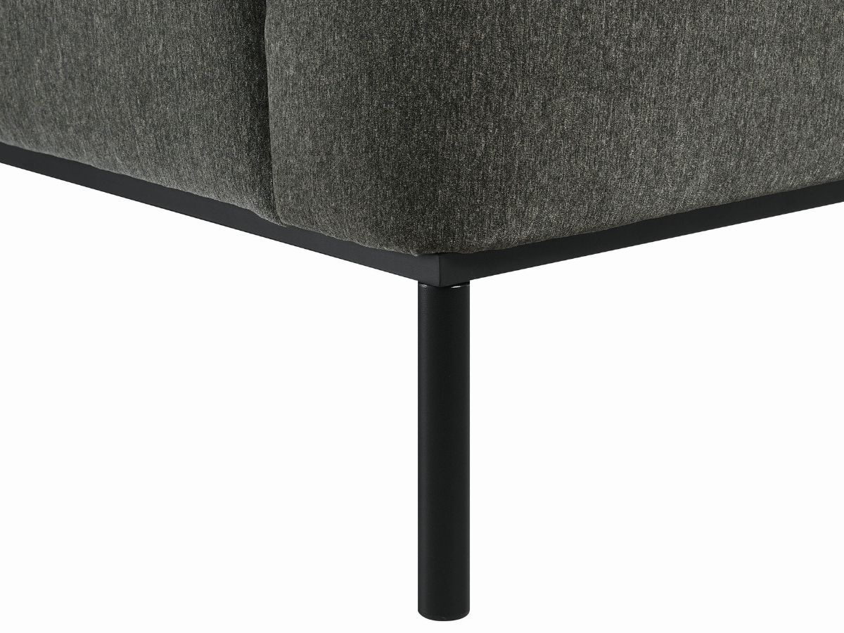 Fauteuil d'appoint Gatsby en tissu gris