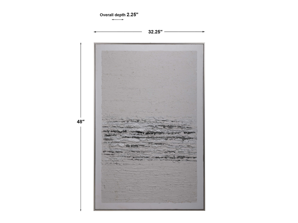 Abbyson Home Sincérité Art moderne peint à la main