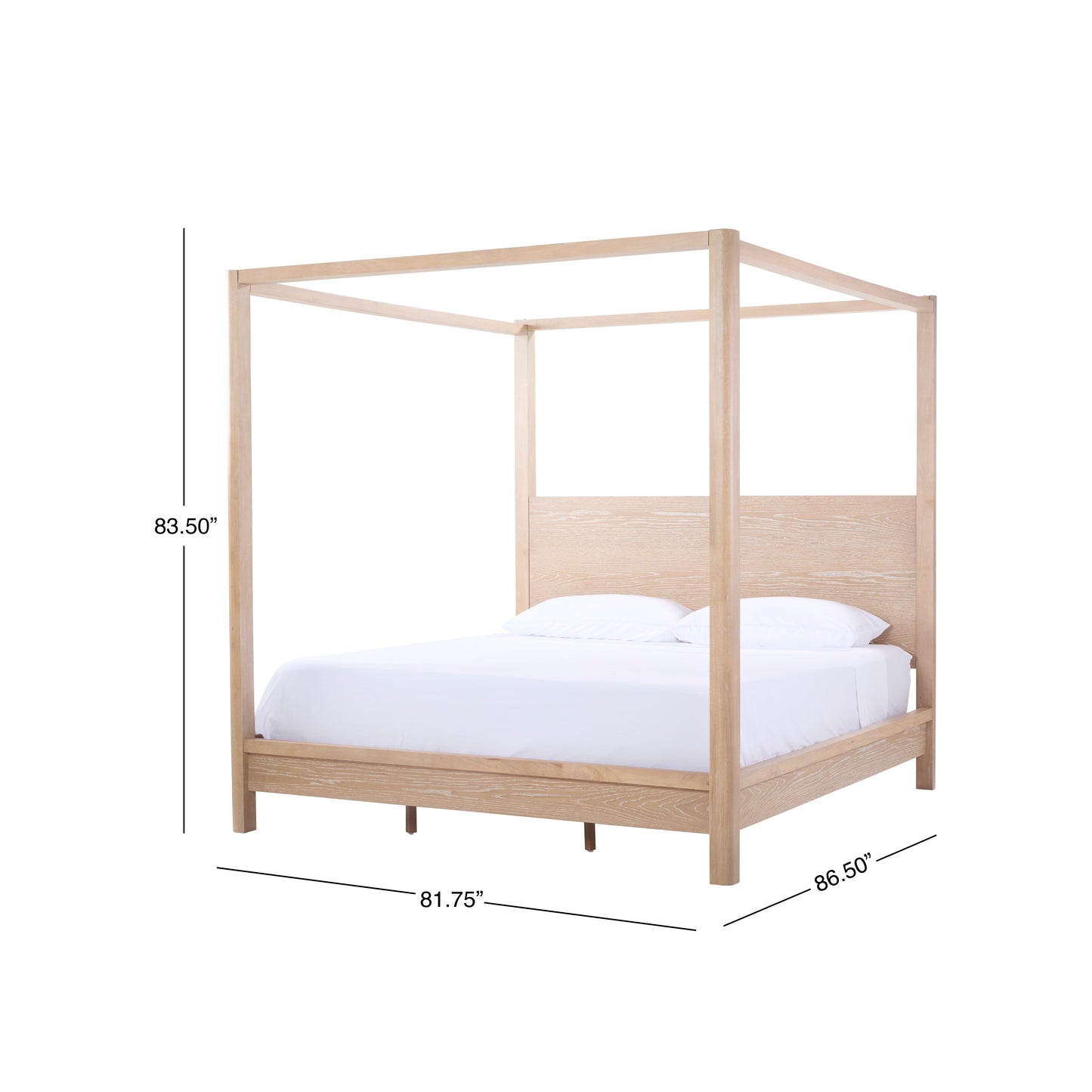 Lit à baldaquin JoJo Fletcher Avalon King