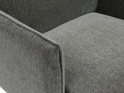 Fauteuil d'appoint Gatsby en tissu gris