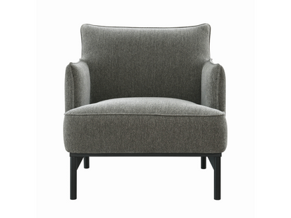 Fauteuil d'appoint Gatsby en tissu gris