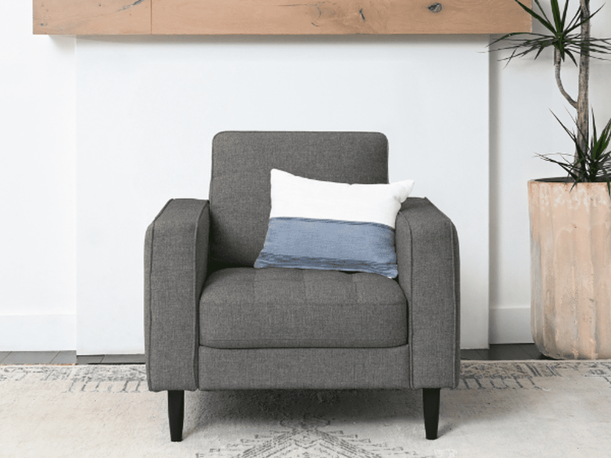 Chaise en tissu Holloway