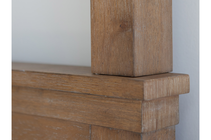 Becki Owens, lit à baldaquin Ren - Marron - Queen