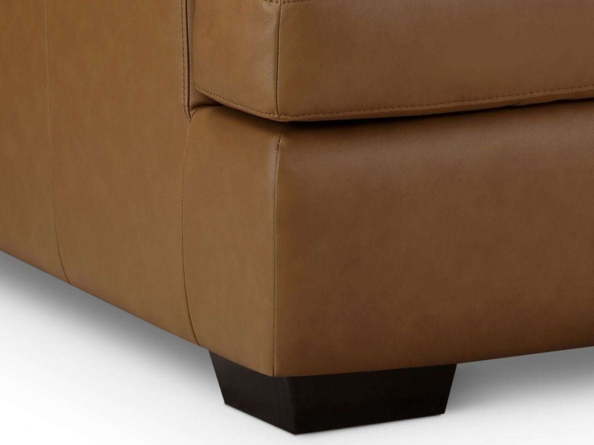 Canapé en cuir Lisbon - Camel
