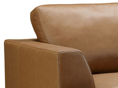 Canapé en cuir Lisbon - Camel