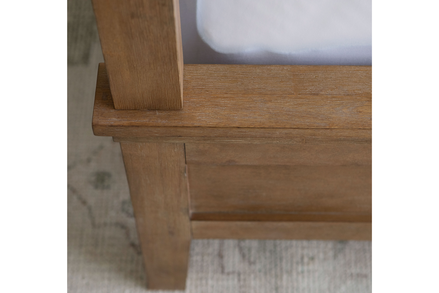 Becki Owens, lit à baldaquin Ren - Marron - Queen