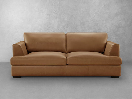 Canapé en cuir Lisbon - Camel