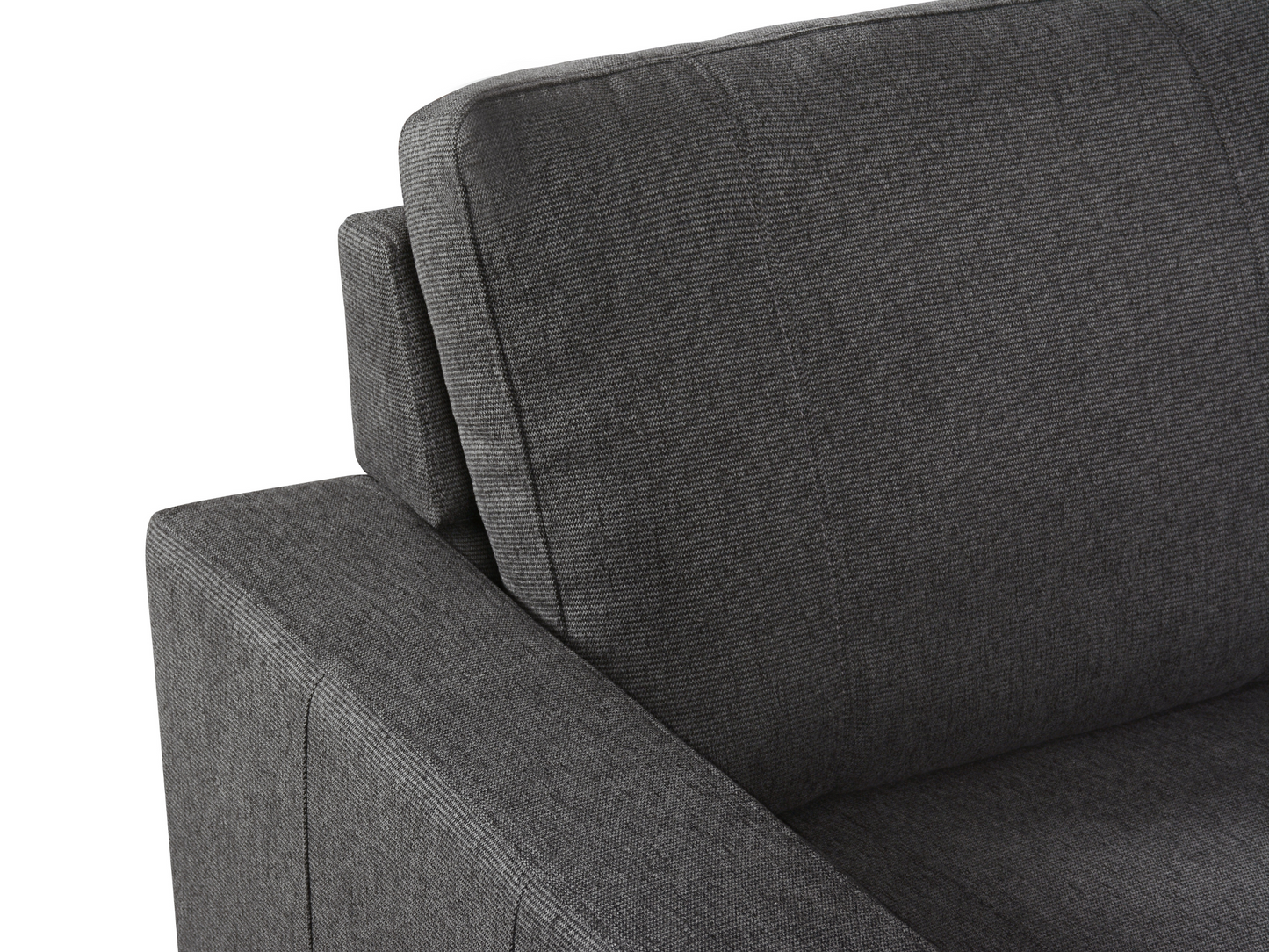 Canapé d'angle réversible en tissu Berkeley - Gris