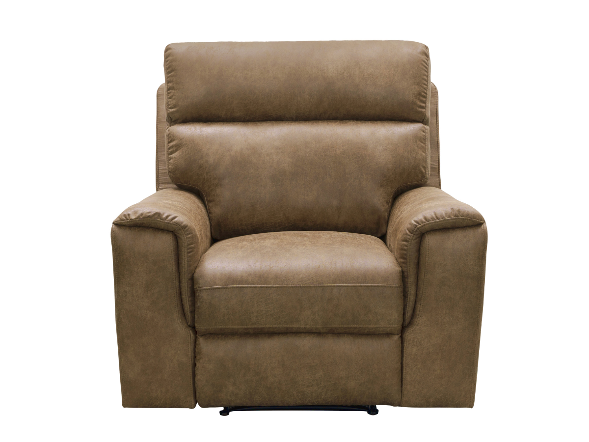 Fauteuil inclinable Lawrence en tissu - Camel