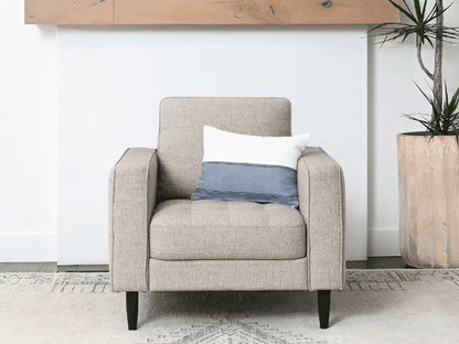 Chaise en tissu Holloway