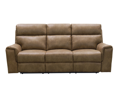 Canapé inclinable en tissu Lawrence - Camel