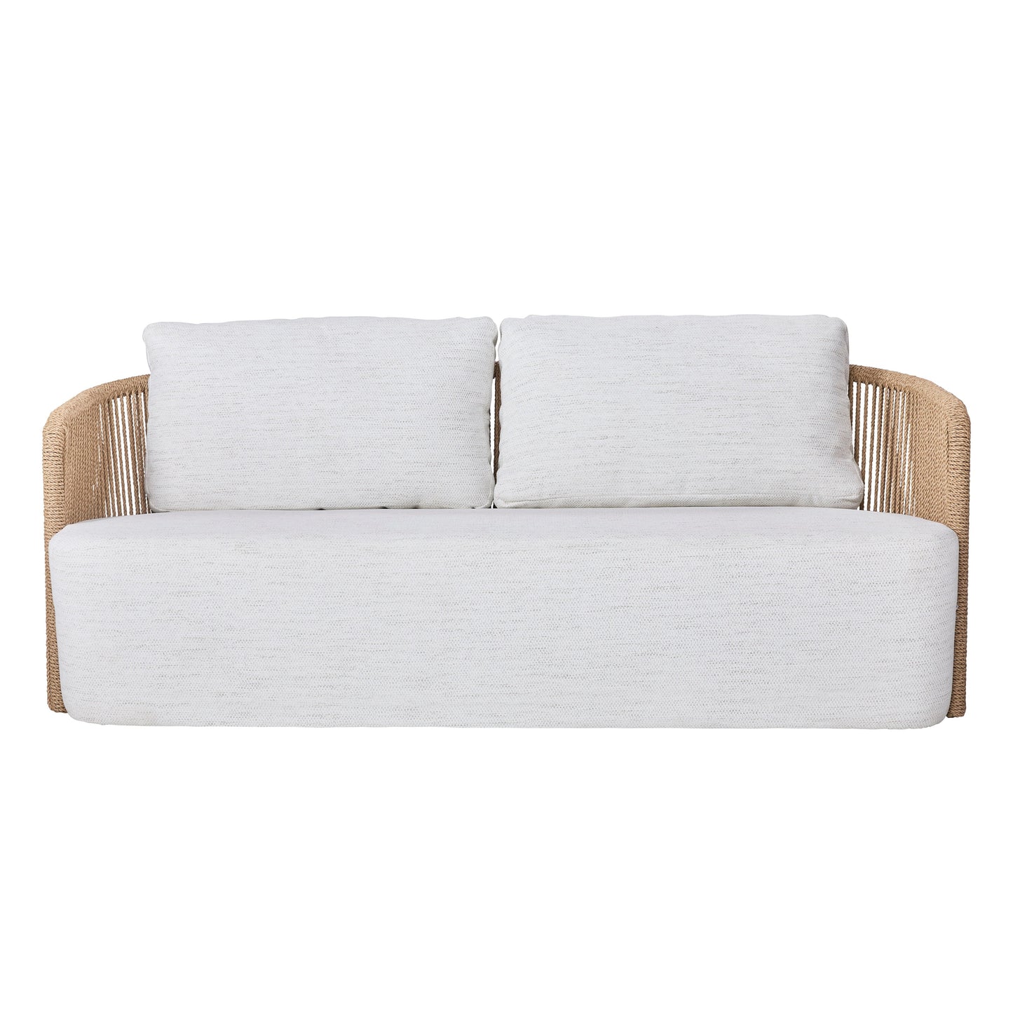 Canapé d'extérieur Bali en teck et corde