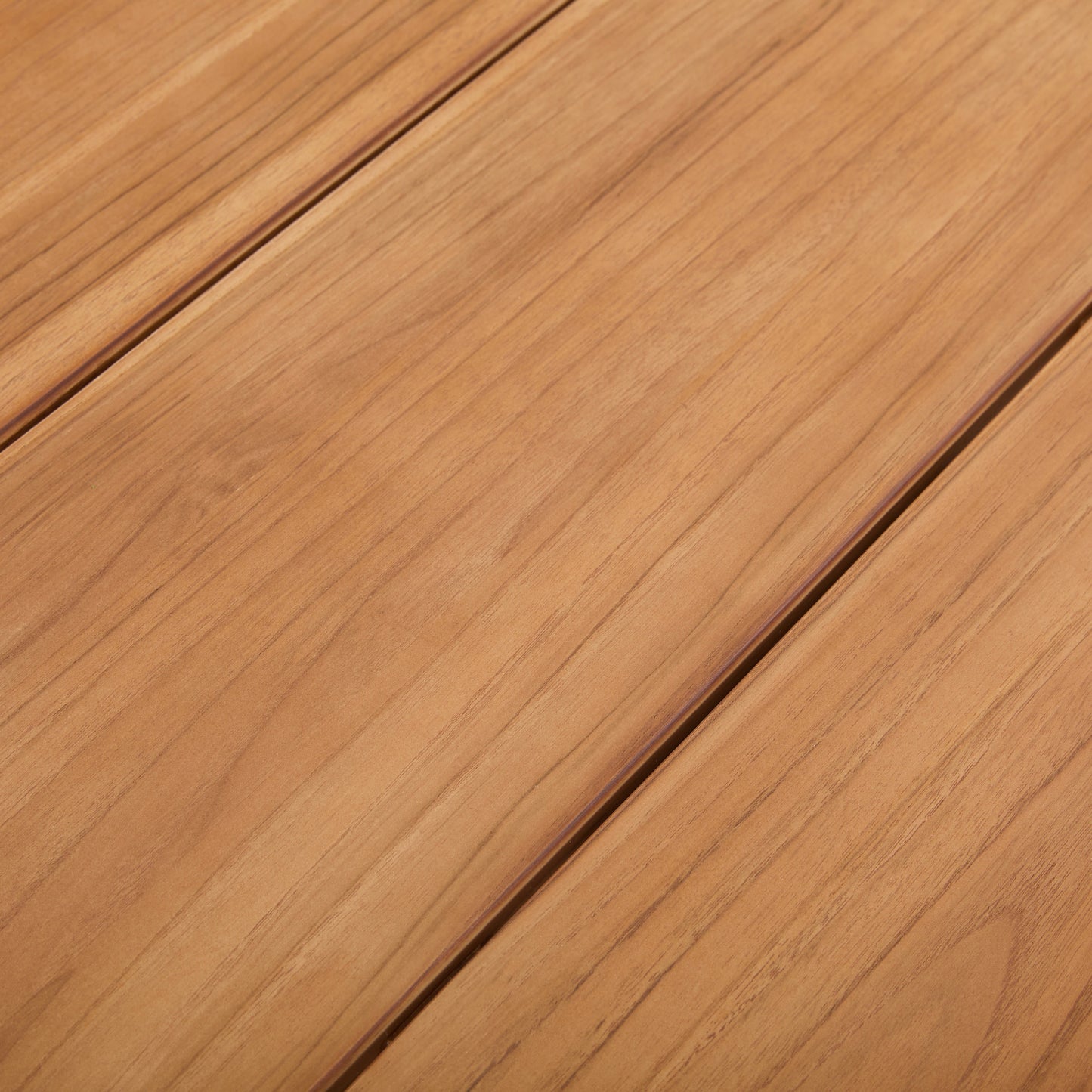 Table à manger d'extérieur en teck et corde de Bali