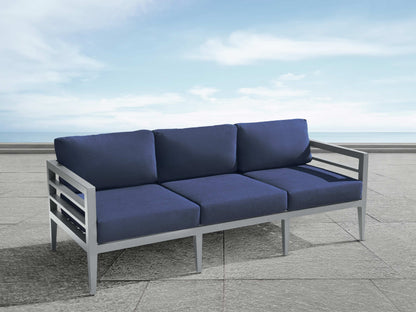 Belamar 1 Canapé + Fauteuil (Lot de 2) - Bleu