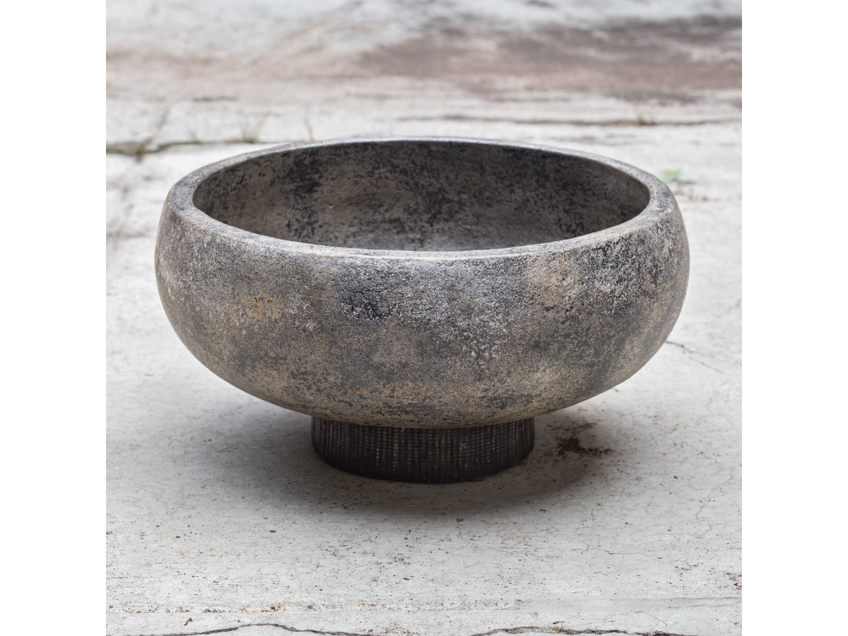 Bol noir vieilli Abbyson Home Bixby