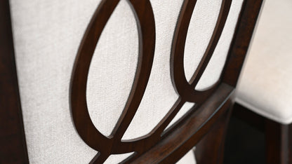 Chaises de salle à manger Cadence (lot de 2) - Marron