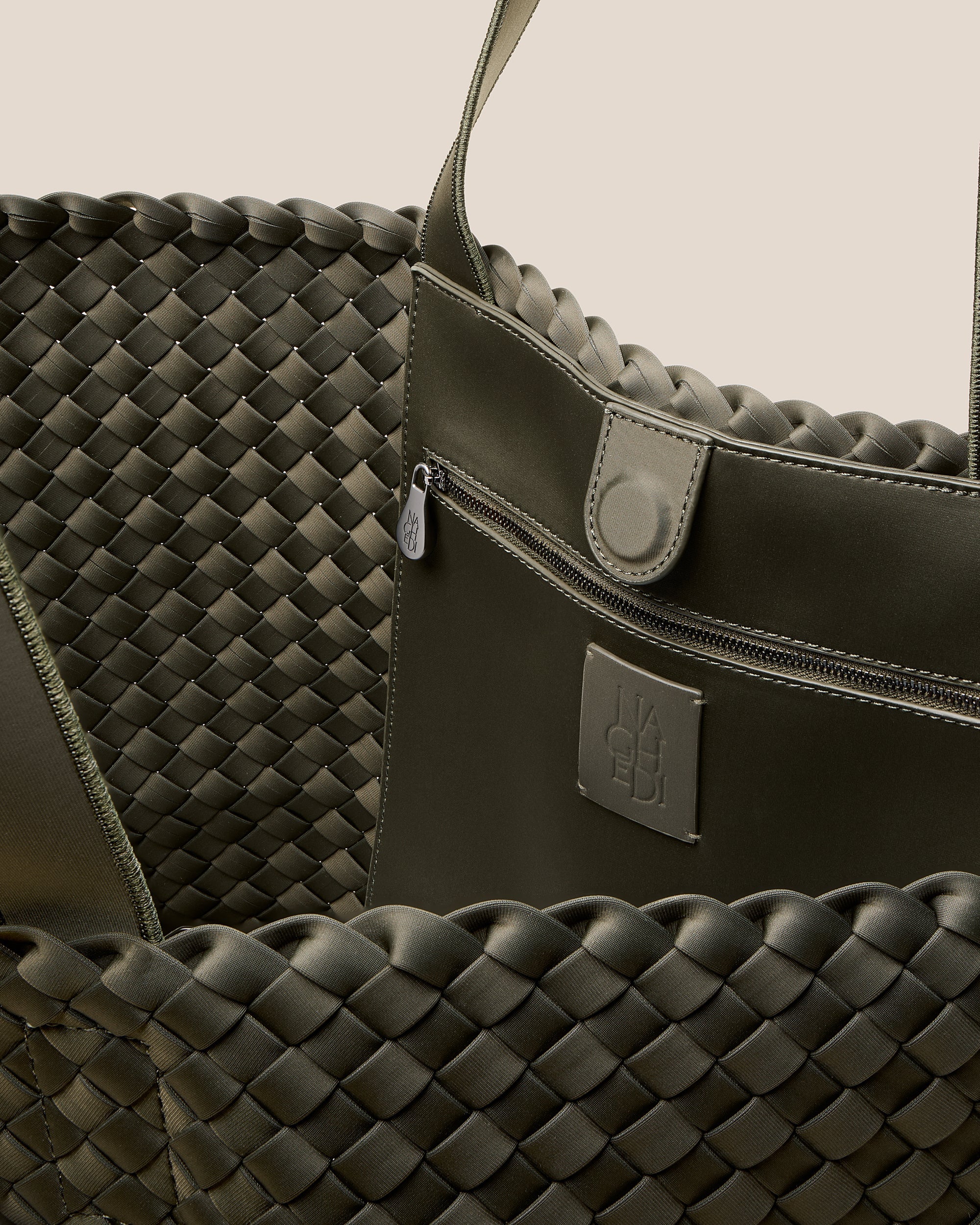 Grand sac fourre-tout Como | Olive
