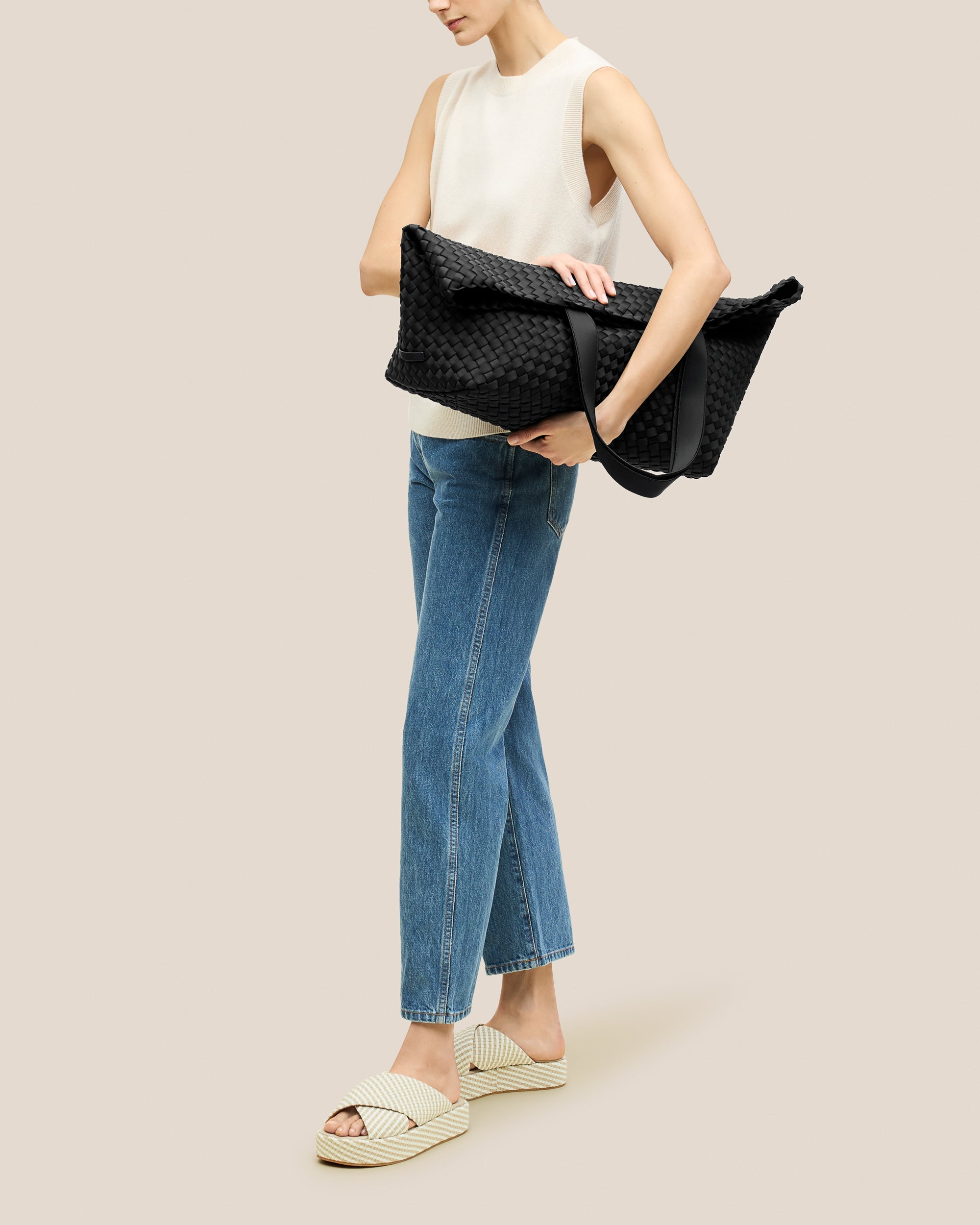 Grand sac fourre-tout Como | Onyx