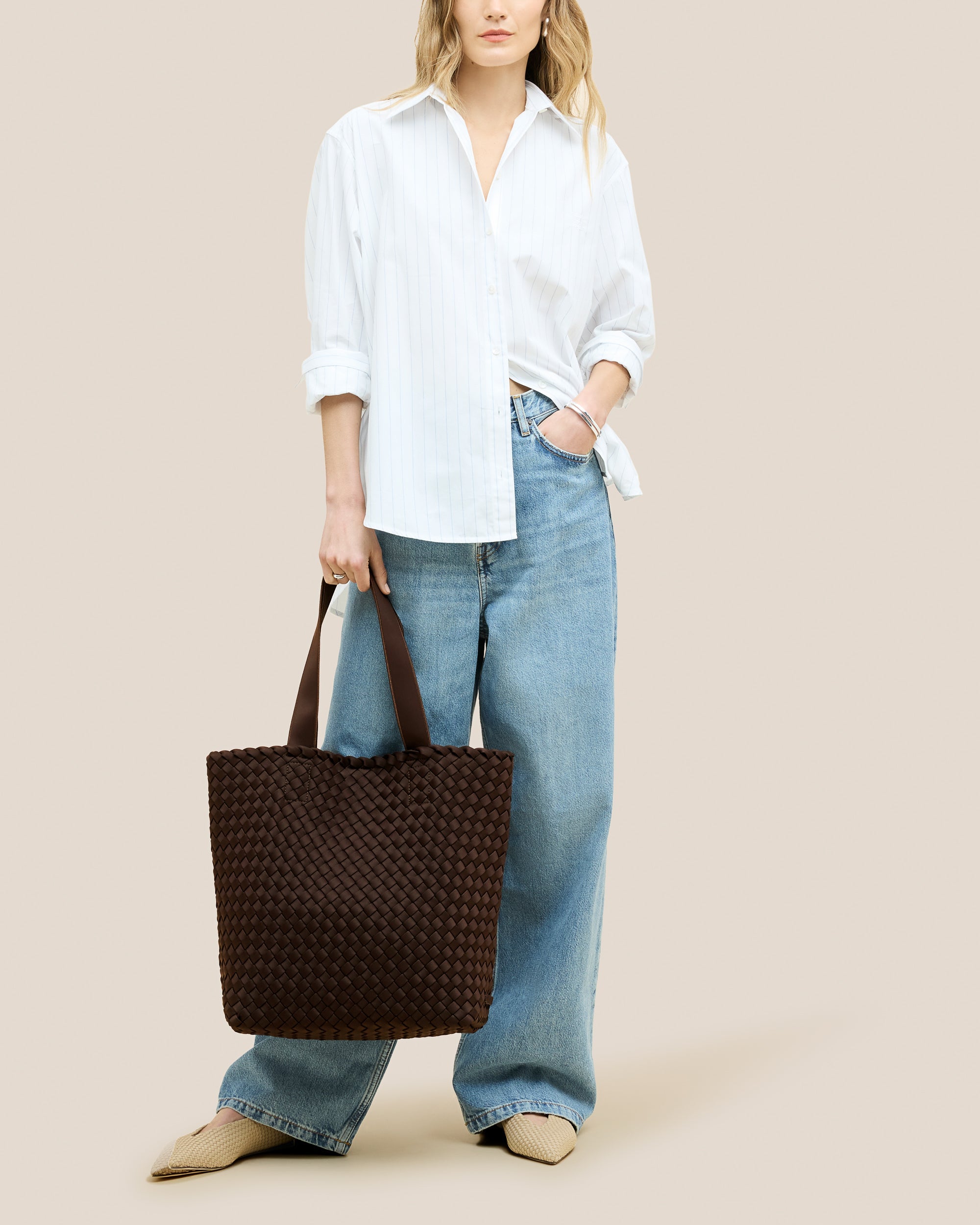 Sac cabas Como | Chocolat