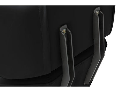 Fauteuil pivotant en cuir Electra