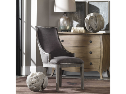 Boules de teck Ezra d'Abbyson Home, lot de 2