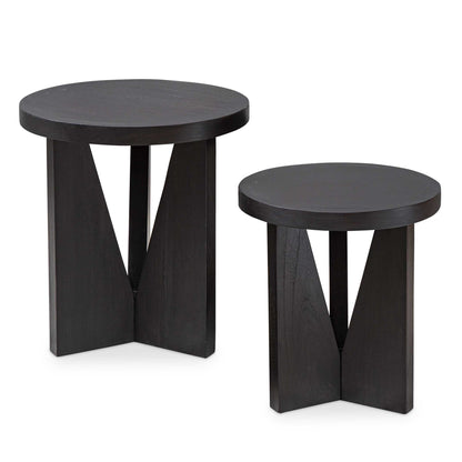 Ensemble de 2 tables gigognes Nadette d'Abbyson Home