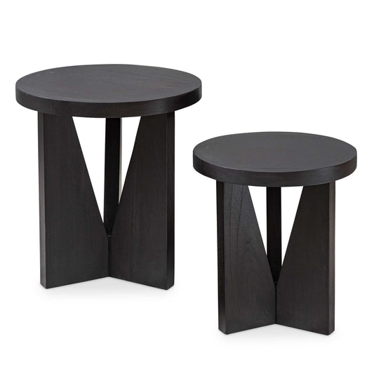 Ensemble de 2 tables gigognes Nadette d'Abbyson Home