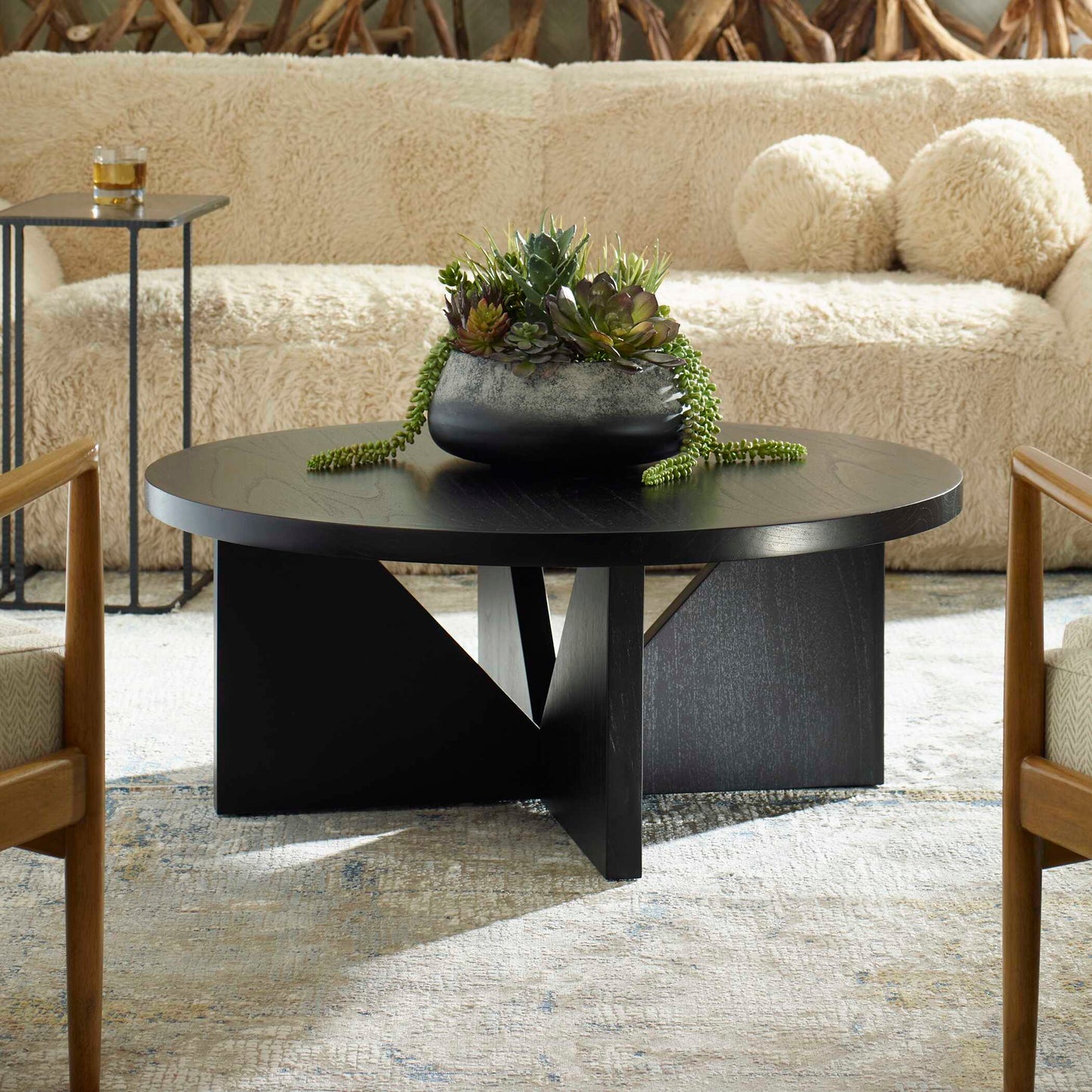 Table basse expresso Nadette d'Abbyson Home