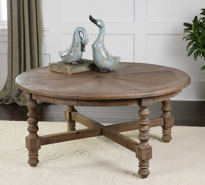 Table basse en bois Samuelle d'Abbyson Home