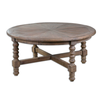Table basse en bois Samuelle d'Abbyson Home