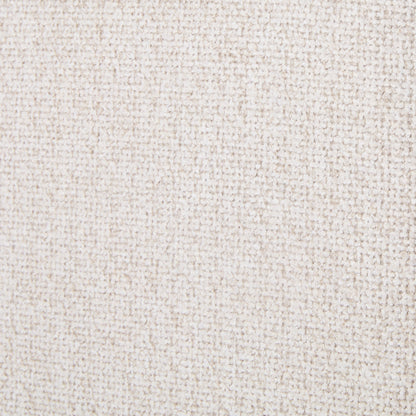 Lit à panneaux tissés texturés JoJo Fletcher Luciano, taille King, couleur crème