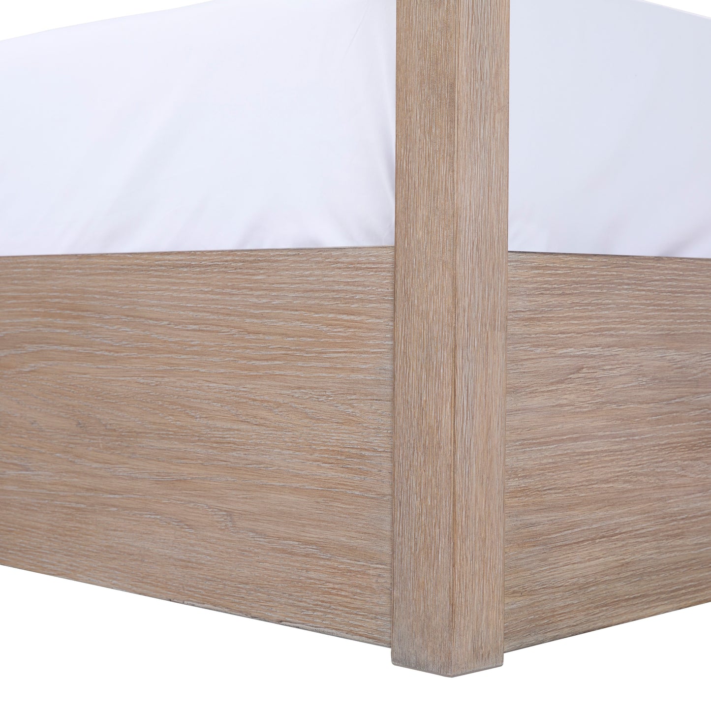 Lit King JoJo Fletcher Bronte avec baldaquin