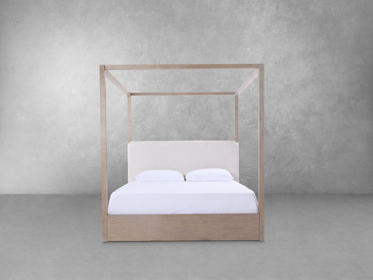 Lit Queen JoJo Fletcher Bronte avec baldaquin