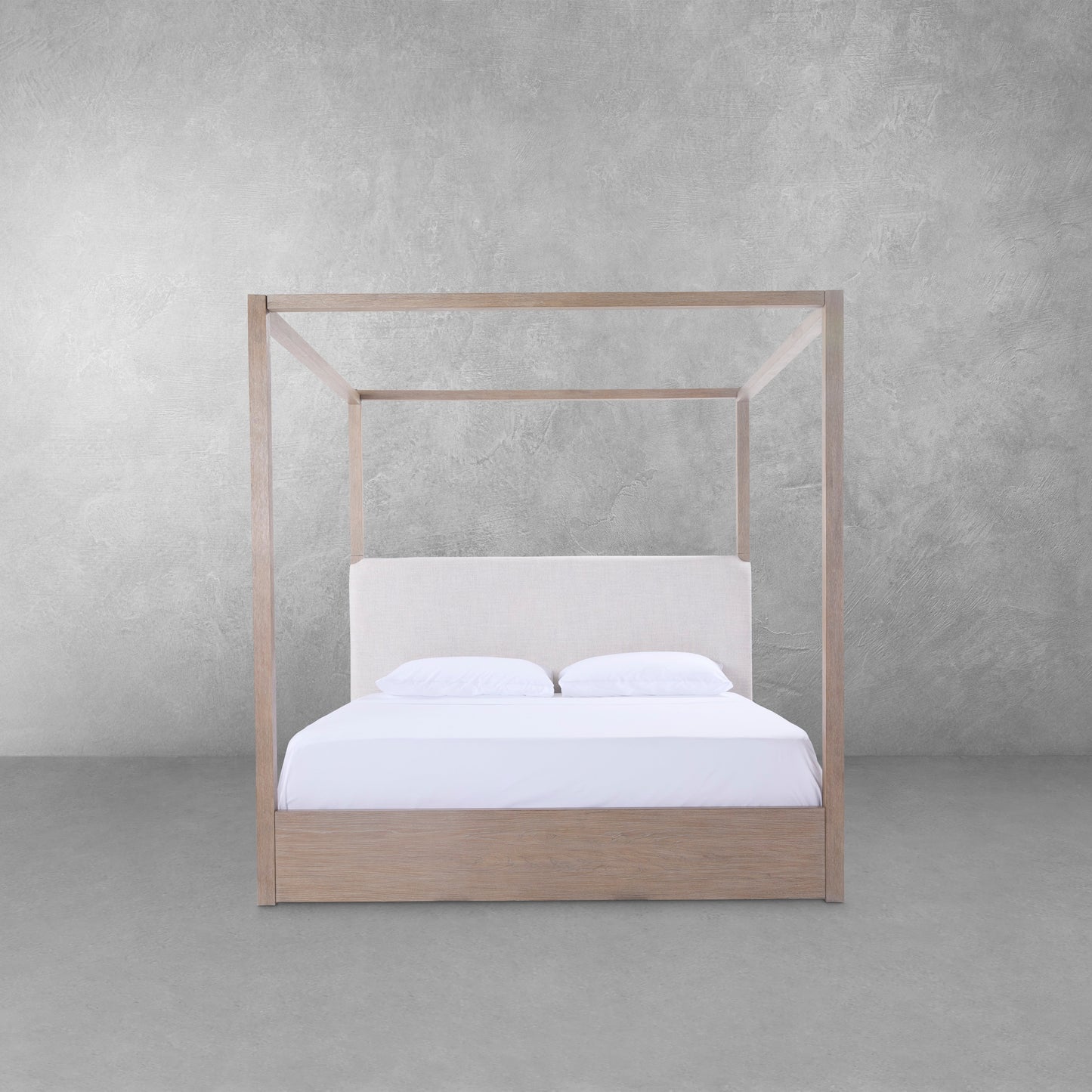 Lit King JoJo Fletcher Bronte avec baldaquin