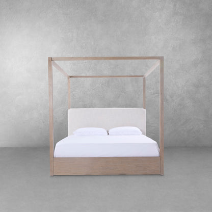 Lit King JoJo Fletcher Bronte avec baldaquin