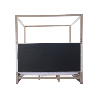 Lit Queen JoJo Fletcher Bronte avec baldaquin