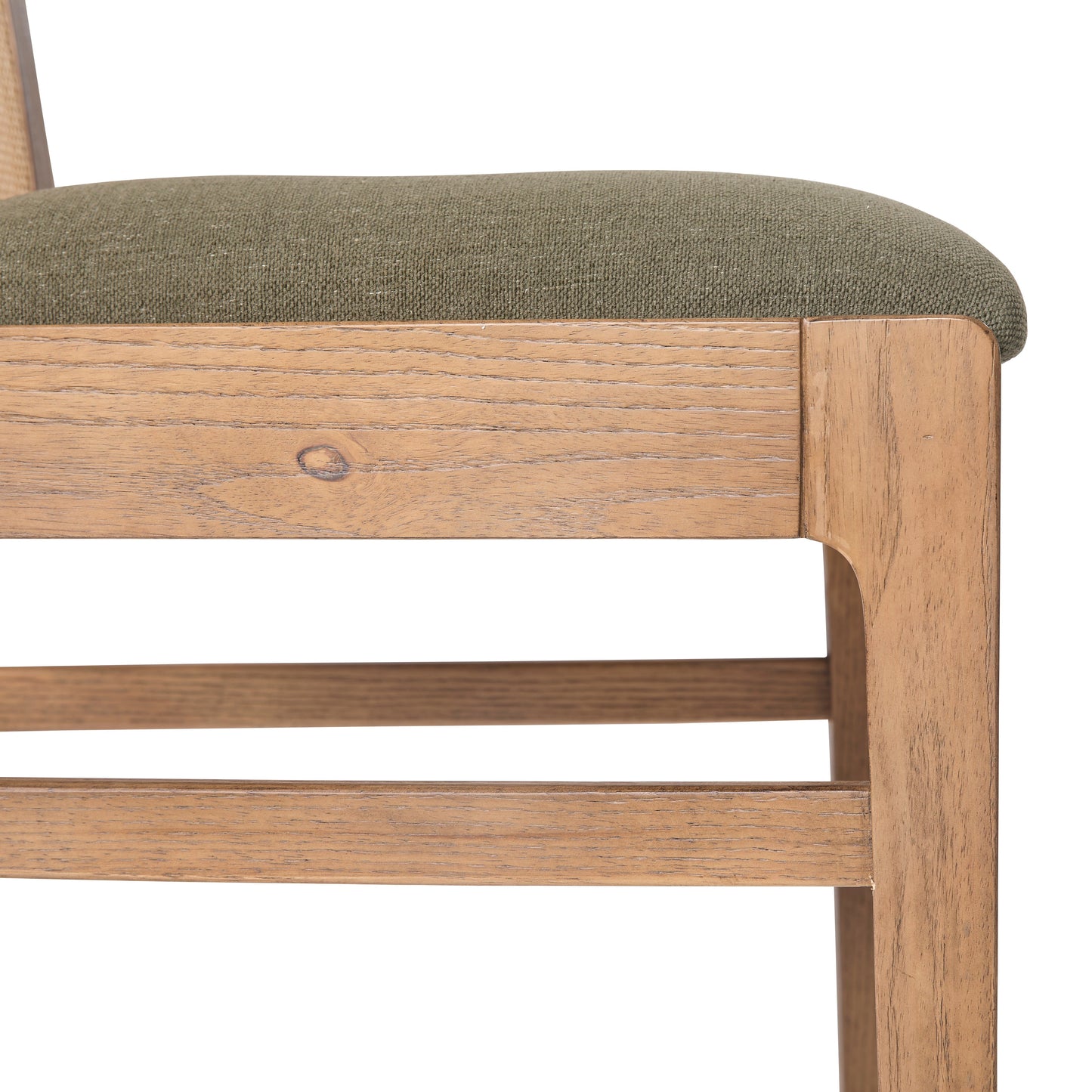 Ensemble de 2 chaises d'appoint Prague, vertes