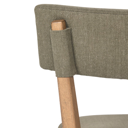 Ensemble de 2 chaises d'appoint Prague, vertes