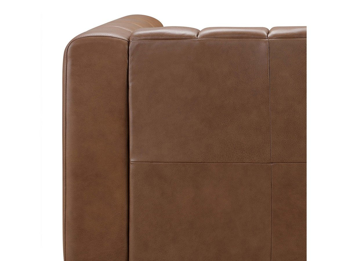 Canapé en cuir Gianna - Camel