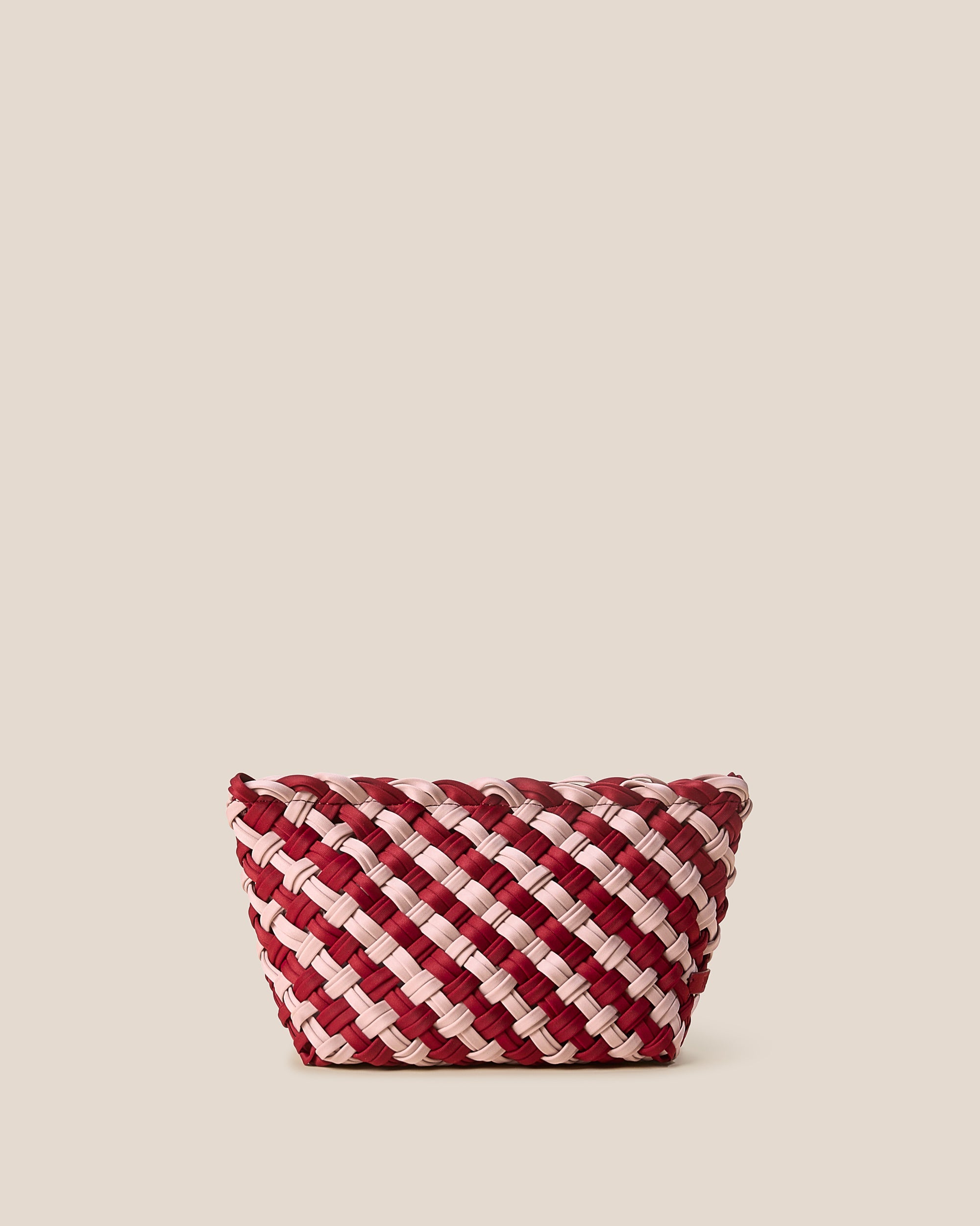 Petite pochette Gigi à double tissage | Lychee