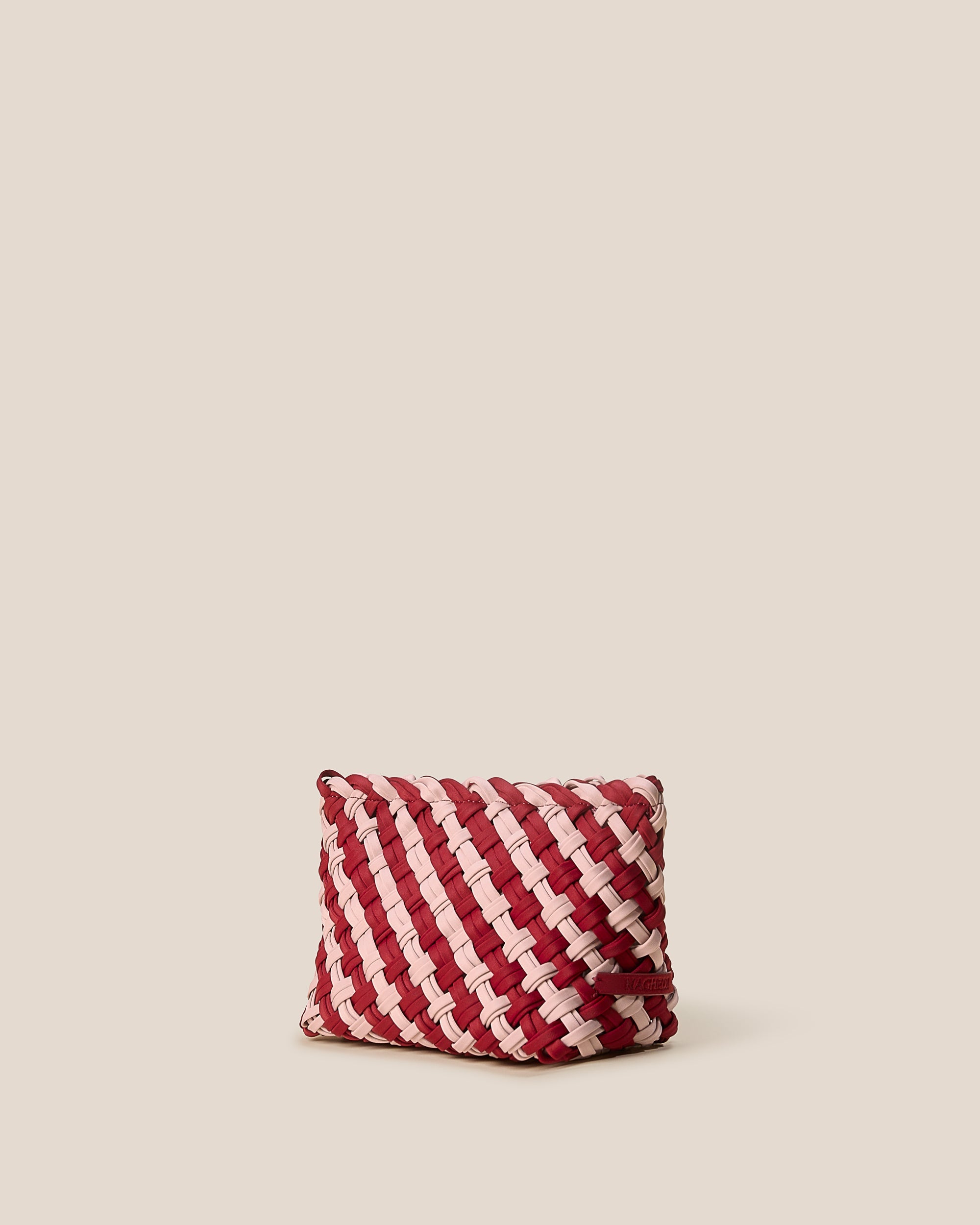 Petite pochette Gigi à double tissage | Lychee