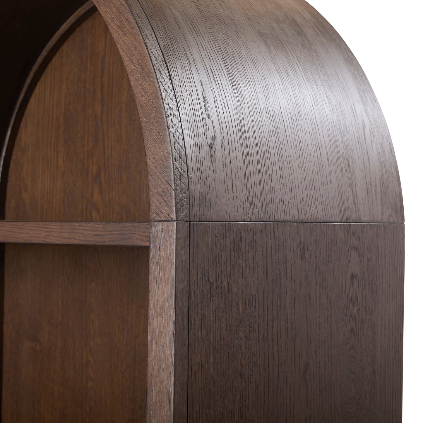 Bibliothèque ouverte incurvée JoJo Fletcher Sawyer