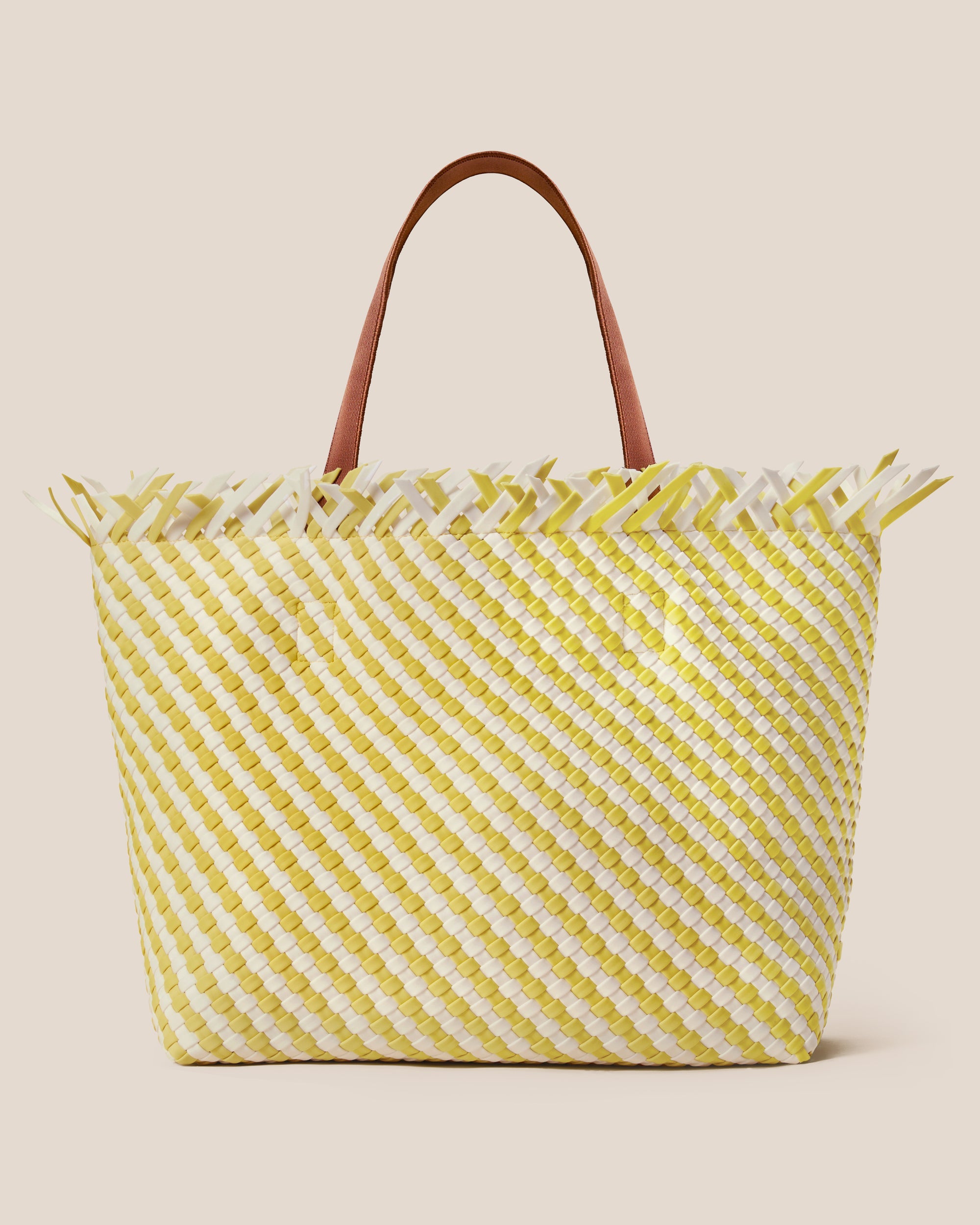 Grand sac fourre-tout Havana à rayures | Soleil