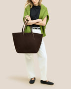 Grand fourre-tout Jetsetter | Chocolat