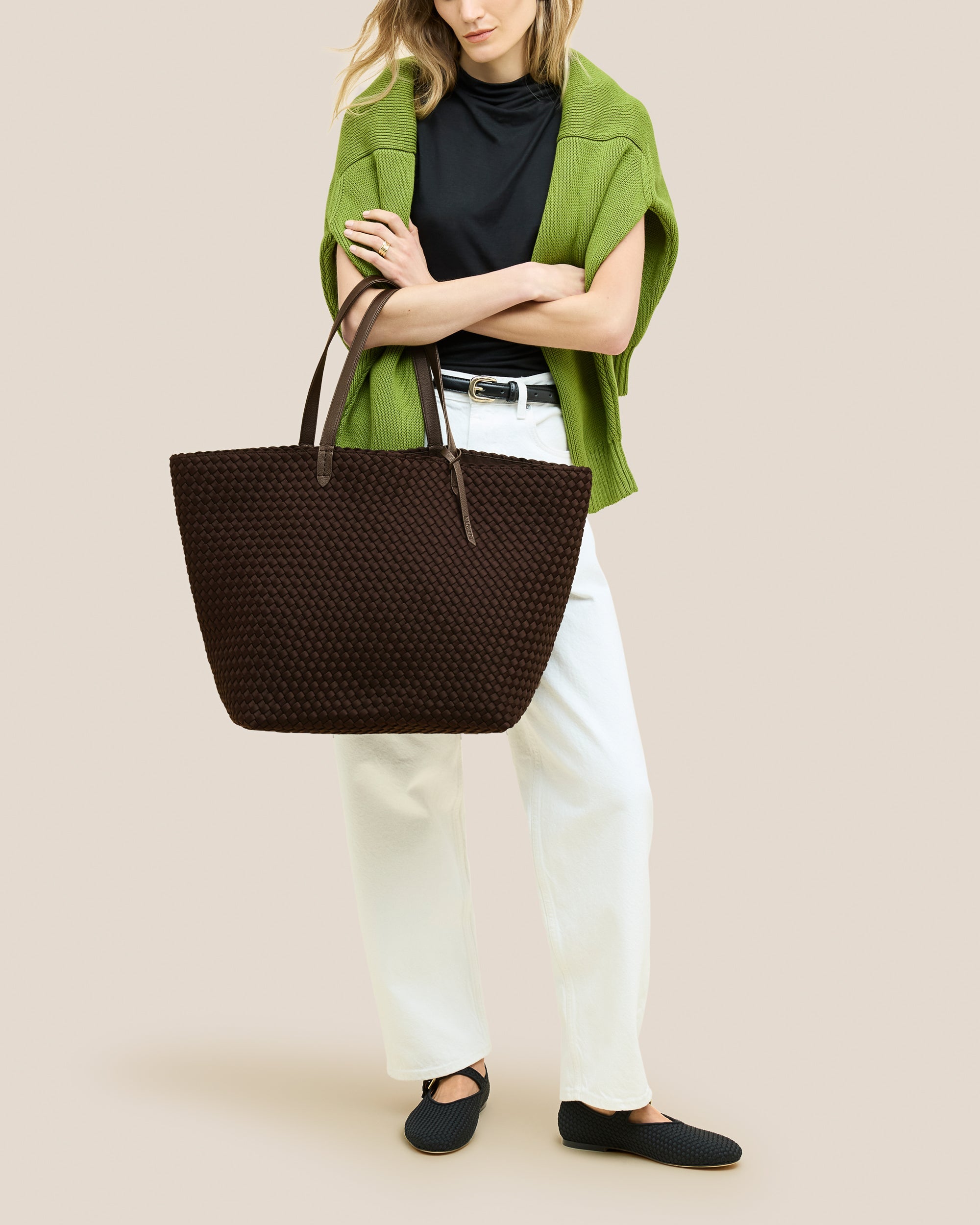 Grand fourre-tout Jetsetter | Chocolat