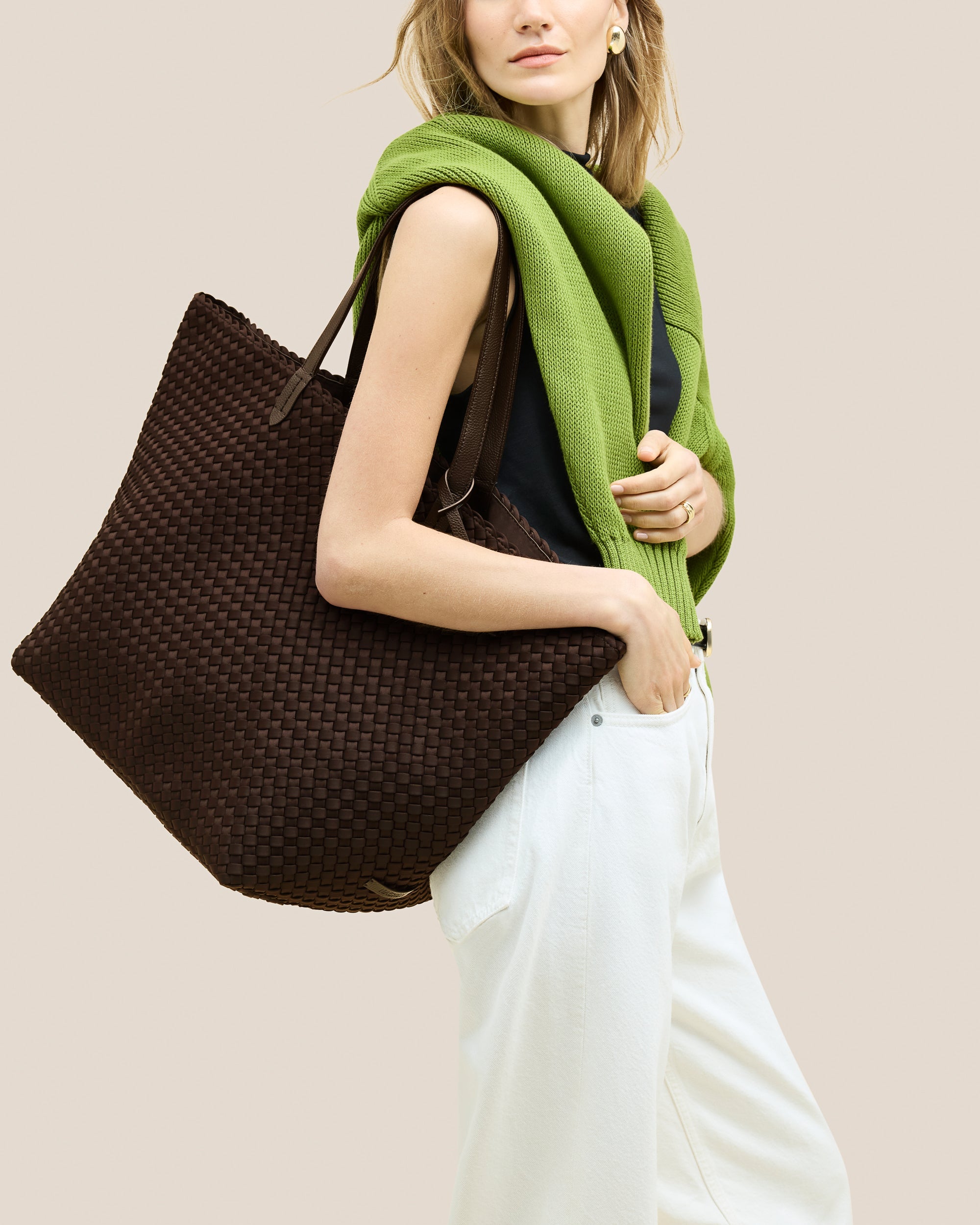 Grand fourre-tout Jetsetter | Chocolat