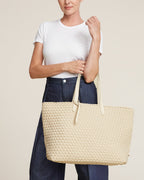 Grand sac fourre-tout Jetsetter | Écru