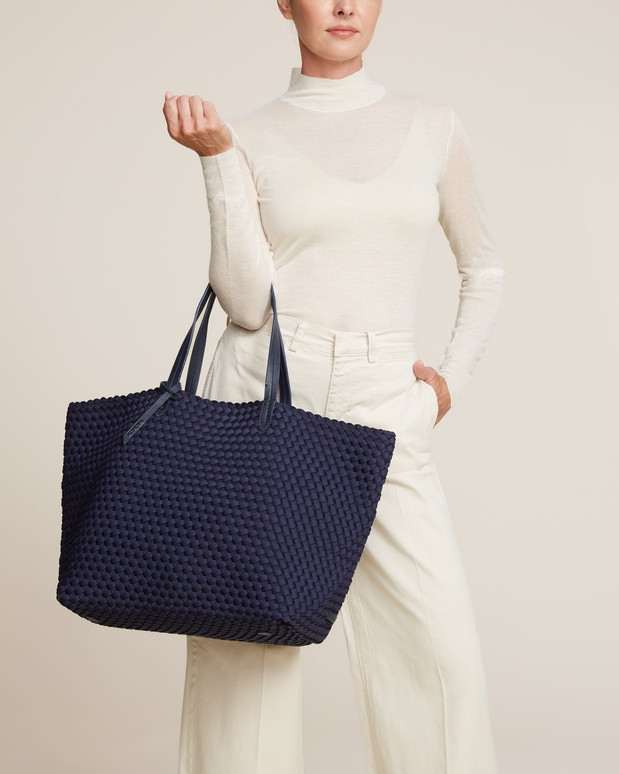 Grand sac fourre-tout Jetsetter | Bleu encre