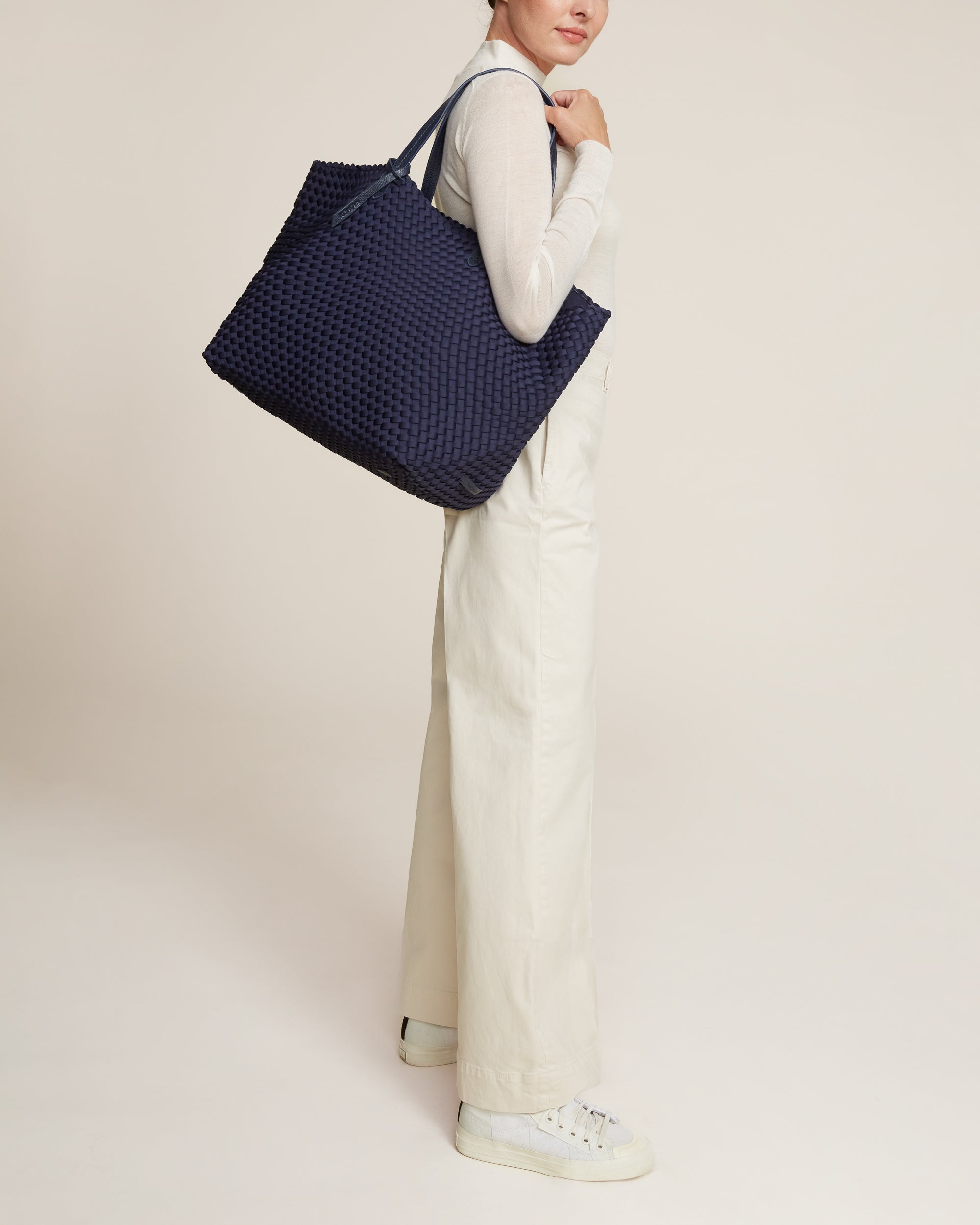 Grand sac fourre-tout Jetsetter | Bleu encre